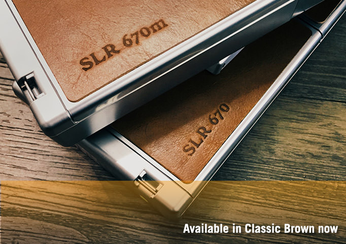Good News: The Classic Brown of SLR670α & 670m is finally here!